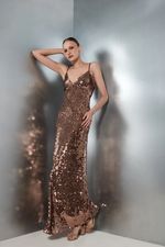 VESTIDO PAETÊ MARINA