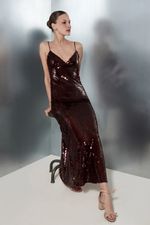 VESTIDO PAETÊ MARINA