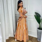 Vestido Tricoline 100% Algodão com Manga