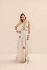 Vestido Longo - Viscolinho