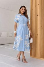 Chemise Midi - Estampada