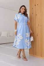 Chemise Midi - Estampada