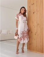 Chemise Midi - Estampada