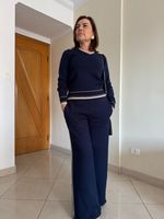 Conjunto Tricô Linha