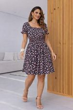 Vestido Curto Duna - Floral