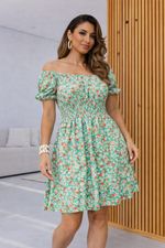 Vestido Curto Duna - Floral