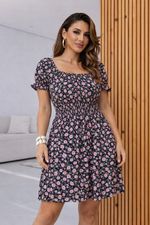 Vestido Curto Duna - Floral