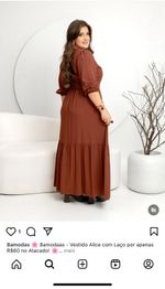 Chemise Longa em Viscose