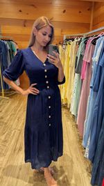 Chemise Longa em Viscose