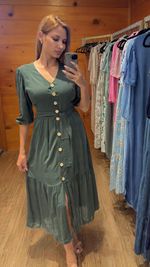 Chemise Longa em Viscose