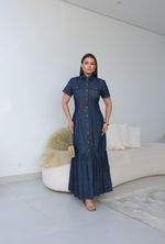 Chemise Manga Curta - Jeans
