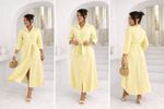 Chemise Mayle Manga Longa Pastel