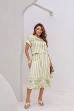 Conjunto Saia & Blusa - Viscolinho