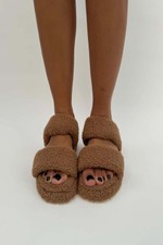 FLAT VALENTINA CAMEL