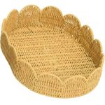 Bandeja Oval Palha Straw