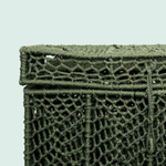 Baú Kerala Corda Náutica - Verde Escuro M