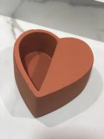 Cachepot em Cimento | Coração Terracota