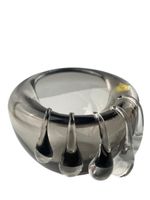 Cachepot Murano Renascence Quartzo Fumê - P
