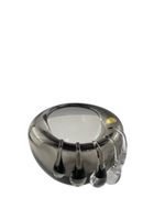 Cachepot Murano Renascence Quartzo Fumê - P