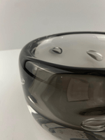 Cachepot Murano Round Quartzo Fume - P