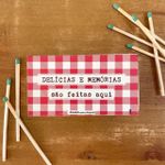 Caixa de Fósforos Xadrez - Memórias