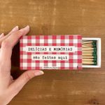 Caixa de Fósforos Xadrez - Memórias