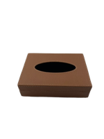 Caixa Porta Lenço - Caramelo