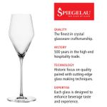 Conj. C/ 2 Taças de Champagne Definition - 250ml - Spiegelau