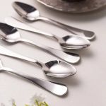 Conjunto 6 Colheres para Chá em Inox Lugano