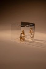 Cubo Acrílico - O Amor é o Centro de Tudo