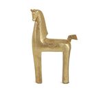 Escultura Cavalo Dourado M - Mart