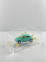 Escultura Fusca Azul Patos