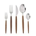 Faqueiro Wooden Inox - 30 Peças