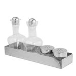 Galheteiro Ritratto Inox Riva - 5 Peças