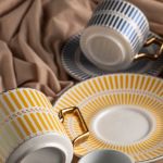 Jogo 4 Xícaras P/ Café - Imperial - 110ml Amarelo