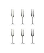 Jogo 6 Taças de Cristal P/ Champangne 232ml - Strauss