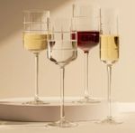 Jogo 6 Taças de Cristal P/ Champangne 232ml - Strauss