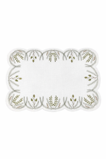 Jogo Americano Provence Bordado - Retangular 35x50cm