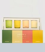 Kit 4 Mini Velas Perfumadas Bacio di Latte 70g