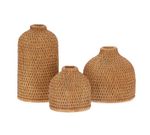 Kit Mini Vasos Palha - 3 Peças