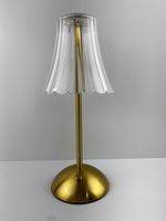 Luminária de Mesa Metal Dourado