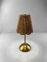 Luminária de Mesa Tátil - Rattan Gold