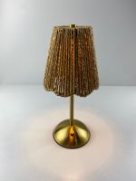 Luminária de Mesa Tátil - Rattan Gold
