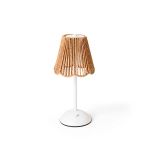 Luminária de Mesa Tátil - Rattan White
