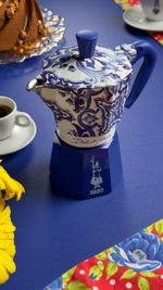 Moka Express Dolce &GABBANA Blu Med - 3 Xícaras - Bialetti