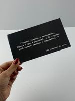 Placa Espelhada Prata 