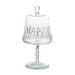Porta Petit Four Happy - Borossilicato