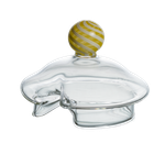 Pote de Açúcar Candy Amarelo - Borossilicato