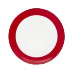 Prato Raso Porcelana Paint - Vermelho