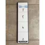 Quadro Azulejo Jump